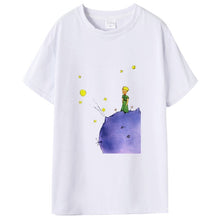 Load image into Gallery viewer, 2020 Men The Little Prince Shirt Summer Funny T-shirt Short Sleeve O-neck The Little Prince Tshirt Male Cool Cartoon Tops Tees