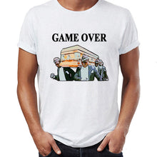 Load image into Gallery viewer, Men's T Shirt Coffin Dance Meme Dancing Pallbearers Abby Artwork Art Printed Tee funny basic Short-sleeved stay home or dance