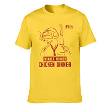 Load image into Gallery viewer, New Crew Neck T Shirt Pubg Playerunknown's Battlegrounds T-Shirt 100% Cotton High Quality Clothing Tees Teenage Short Sleeve
