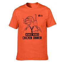 Load image into Gallery viewer, New Crew Neck T Shirt Pubg Playerunknown's Battlegrounds T-Shirt 100% Cotton High Quality Clothing Tees Teenage Short Sleeve
