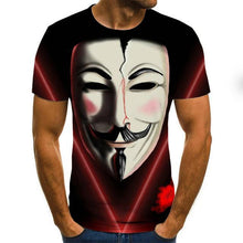 Load image into Gallery viewer, Hot Sale Clown T Shirt Men/women Joker Face 3D Printed Terror Fashion T-shirts size XXS-6XL
