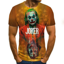 Load image into Gallery viewer, Hot Sale Clown T Shirt Men/women Joker Face 3D Printed Terror Fashion T-shirts size XXS-6XL
