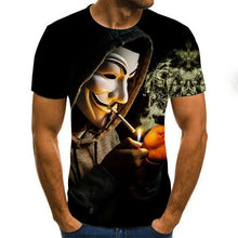 Load image into Gallery viewer, Hot Sale Clown T Shirt Men/women Joker Face 3D Printed Terror Fashion T-shirts size XXS-6XL
