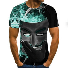 Load image into Gallery viewer, Hot Sale Clown T Shirt Men/women Joker Face 3D Printed Terror Fashion T-shirts size XXS-6XL
