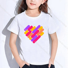 Load image into Gallery viewer, Hot Kids Likee Clothing Toddler Girl Tops LIKEE T Shirt In Boys Girls Teenagers School T-shirts Kpop Casual Students Costume
