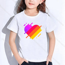 Load image into Gallery viewer, Hot Kids Likee Clothing Toddler Girl Tops LIKEE T Shirt In Boys Girls Teenagers School T-shirts Kpop Casual Students Costume
