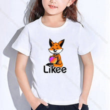 Load image into Gallery viewer, Hot Kids Likee Clothing Toddler Girl Tops LIKEE T Shirt In Boys Girls Teenagers School T-shirts Kpop Casual Students Costume
