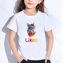 Load image into Gallery viewer, Hot Kids Likee Clothing Toddler Girl Tops LIKEE T Shirt In Boys Girls Teenagers School T-shirts Kpop Casual Students Costume
