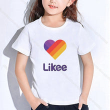 Load image into Gallery viewer, Hot Kids Likee Clothing Toddler Girl Tops LIKEE T Shirt In Boys Girls Teenagers School T-shirts Kpop Casual Students Costume

