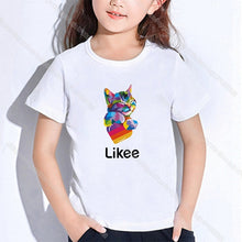 Load image into Gallery viewer, Hot Kids Likee Clothing Toddler Girl Tops LIKEE T Shirt In Boys Girls Teenagers School T-shirts Kpop Casual Students Costume

