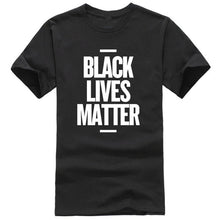 Load image into Gallery viewer, Showtly  Black Lives Matter Men's T Shirt BLM Tee Tops  Activist Movement Clothing Casual Cotton Short  Sleeve
